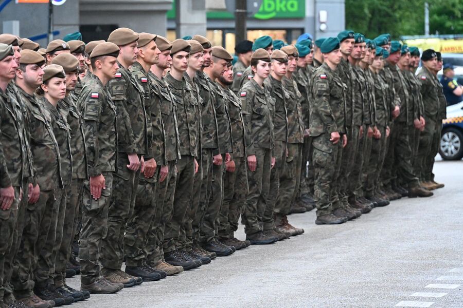 LX Marsz Szlakiem Pierwszej Kompanii Kadrowej. Fot. Janusz Ślęzak (IPN)