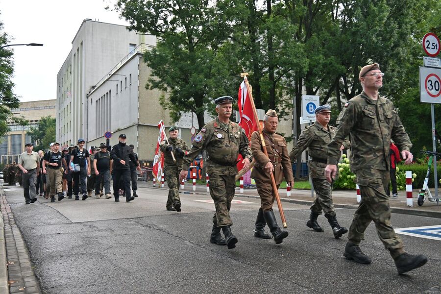 LX Marsz Szlakiem Pierwszej Kompanii Kadrowej. Fot. Janusz Ślęzak (IPN)