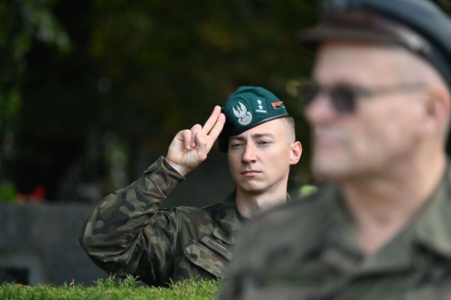 LX Marsz Szlakiem Pierwszej Kompanii Kadrowej. Fot. Janusz Ślęzak (IPN)