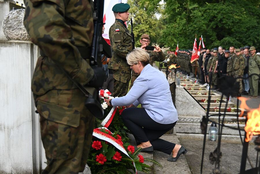 LX Marsz Szlakiem Pierwszej Kompanii Kadrowej. Fot. Janusz Ślęzak (IPN)