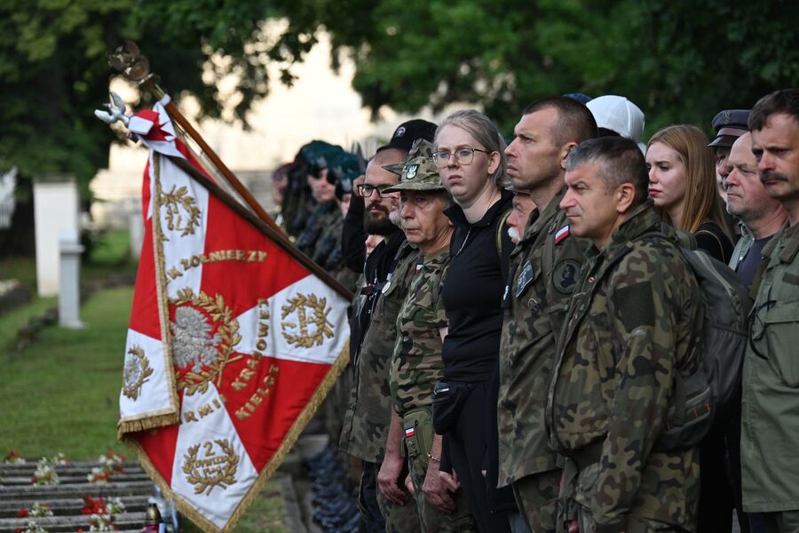 LX Marsz Szlakiem Pierwszej Kompanii Kadrowej. Fot. Janusz Ślęzak (IPN)