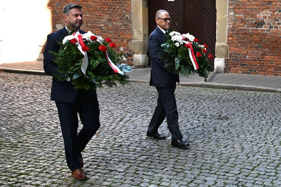 81. rocznica śmierci gen. Rostworowskiego i małżeństwa Karłowskich. Fot. Janusz Ślęzak (IPN)