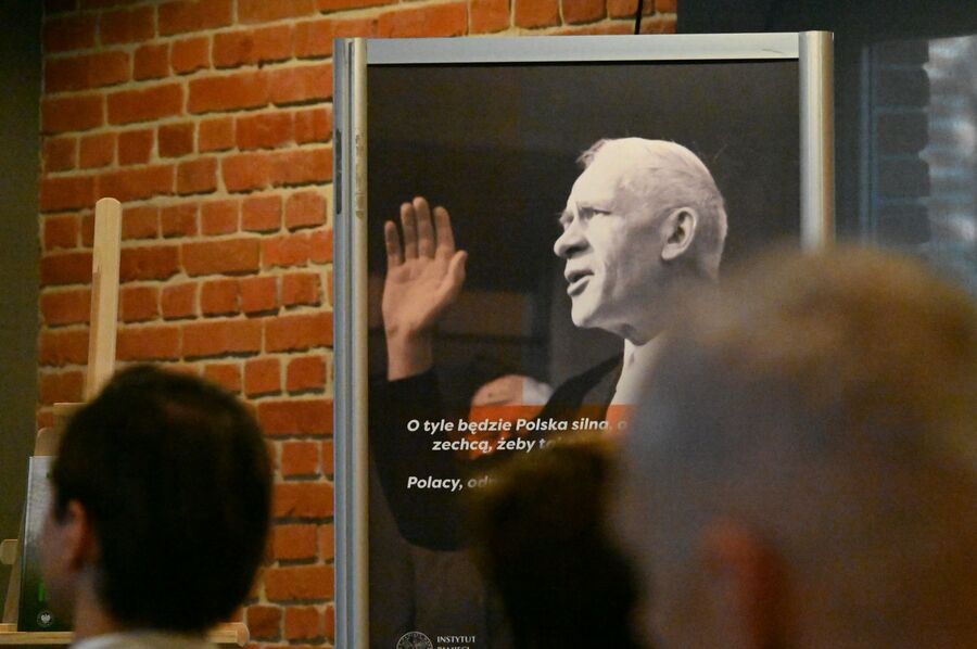 Stanisław Mierzwa – dyskusja o książce i wystawie IPN w Muzeum AK w Krakowie. Fot. Janusz Ślęzak (IPN)