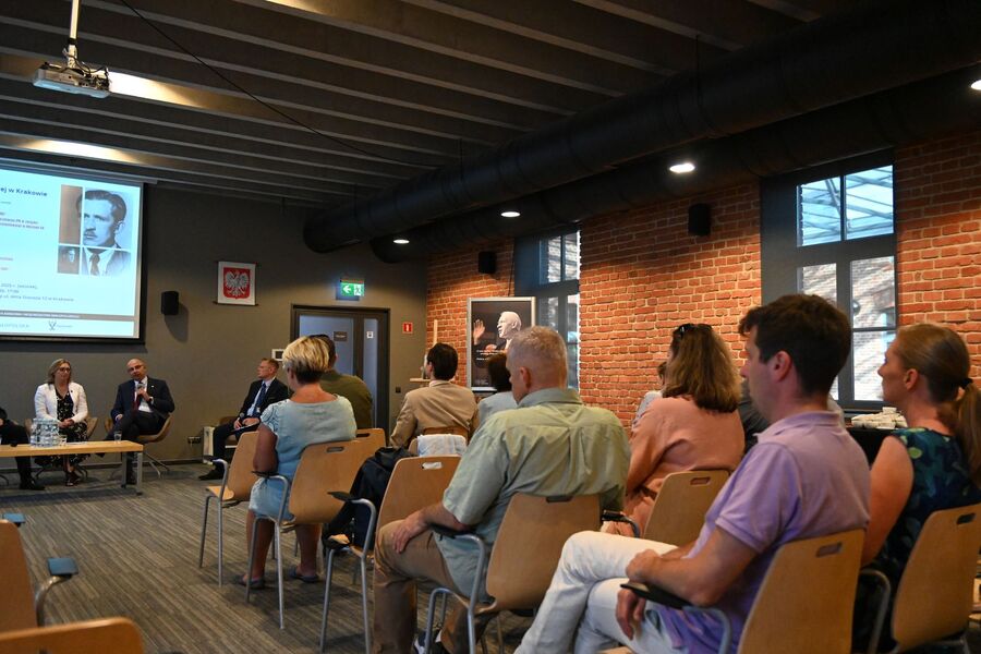 Stanisław Mierzwa – dyskusja o książce i wystawie IPN w Muzeum AK w Krakowie. Fot. Janusz Ślęzak (IPN)