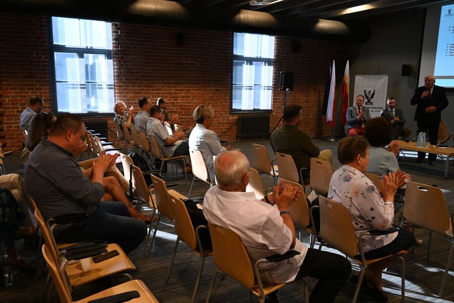 Stanisław Mierzwa – dyskusja o książce i wystawie IPN w Muzeum AK w Krakowie. Fot. Janusz Ślęzak (IPN)