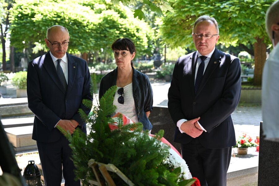 65. rocznica urodzin Janusza Kurtyki. Fot. Żaneta Wierzgacz (IPN)