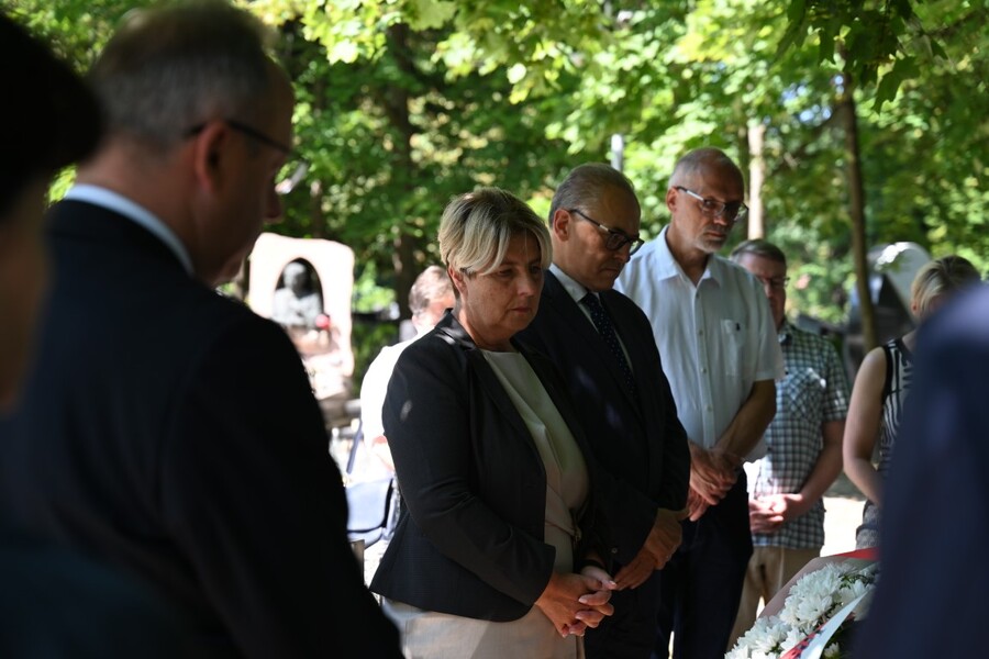 65. rocznica urodzin Janusza Kurtyki. Fot. Żaneta Wierzgacz (IPN)