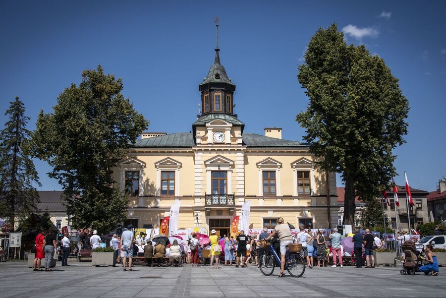 Dwie wystawy o Solidarności w Nowym Targu. Fot. Agnieszka Masłowska (IPN)