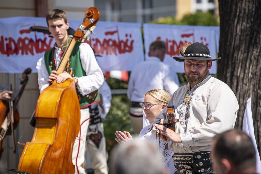 Dwie wystawy o Solidarności w Nowym Targu. Fot. Agnieszka Masłowska (IPN)