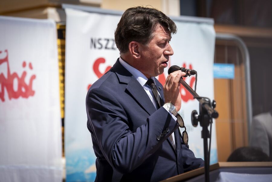 Dwie wystawy o Solidarności w Nowym Targu. Fot. Agnieszka Masłowska (IPN)