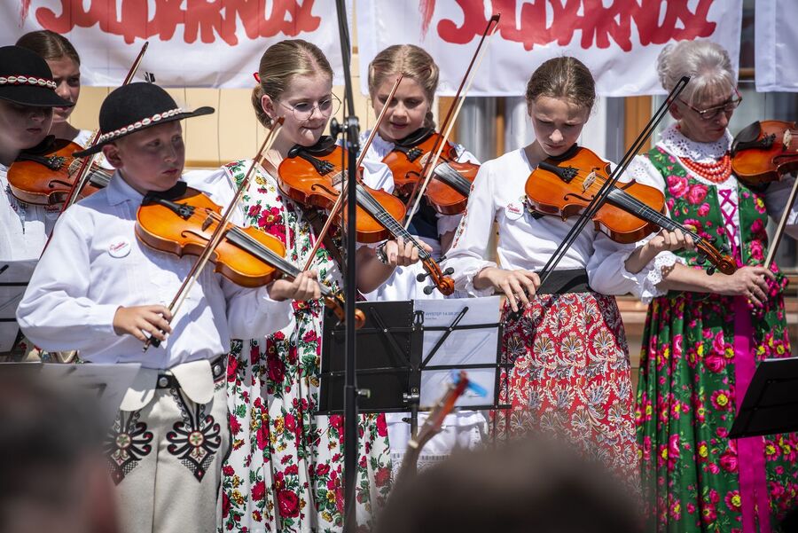 Dwie wystawy o Solidarności w Nowym Targu. Fot. Agnieszka Masłowska (IPN)