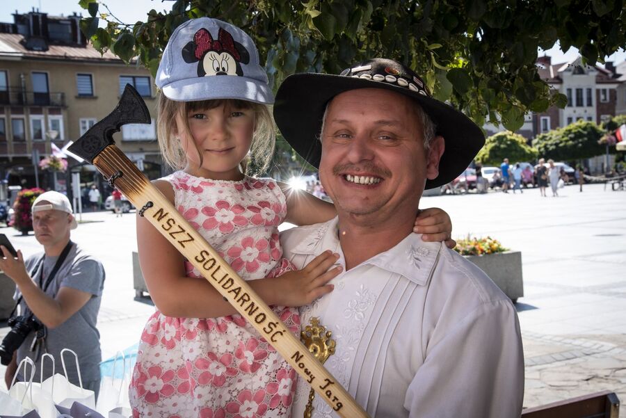 Dwie wystawy o Solidarności w Nowym Targu. Fot. Agnieszka Masłowska (IPN)
