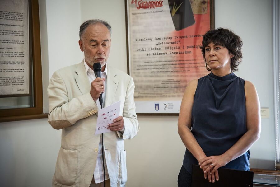 Dwie wystawy o Solidarności w Nowym Targu. Fot. Agnieszka Masłowska (IPN)