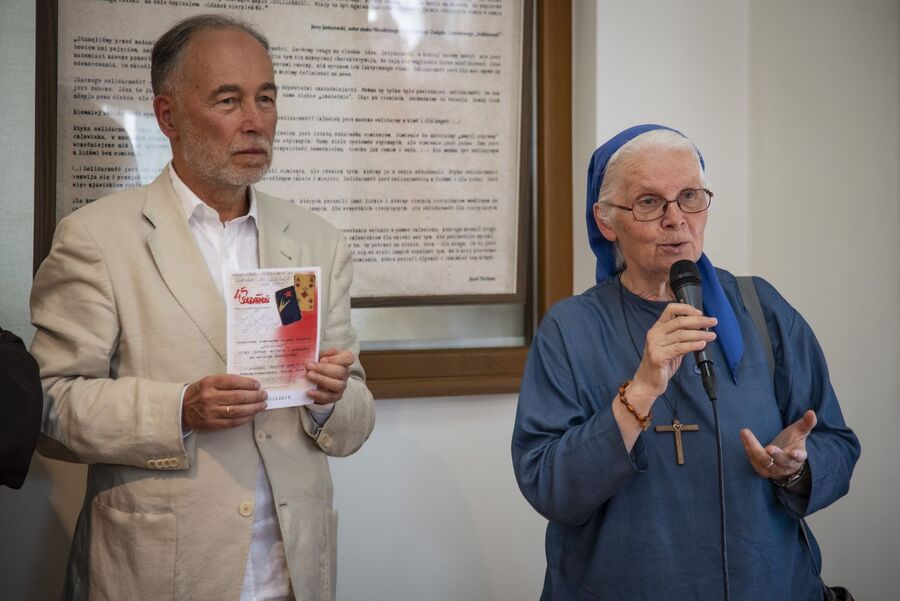 Dwie wystawy o Solidarności w Nowym Targu. Fot. Agnieszka Masłowska (IPN)