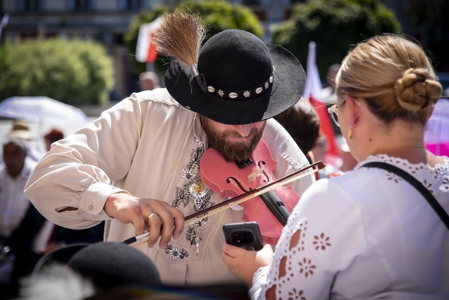 Dwie wystawy o Solidarności w Nowym Targu. Fot. Agnieszka Masłowska (IPN)