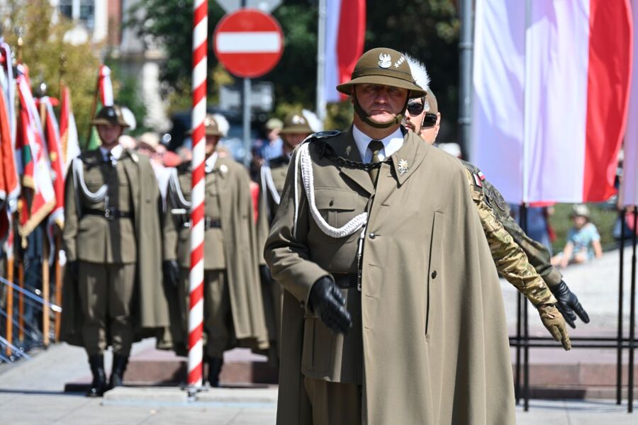 Krakowskie obchody Święta Wojska Polskiego. Fot. Janusz Ślęzak (IPN)