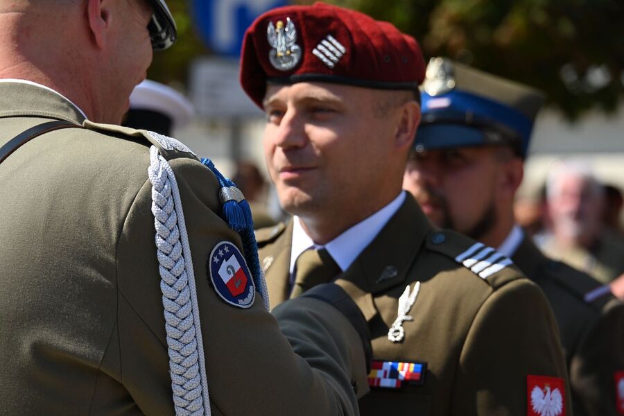 Krakowskie obchody Święta Wojska Polskiego. Fot. Janusz Ślęzak (IPN)