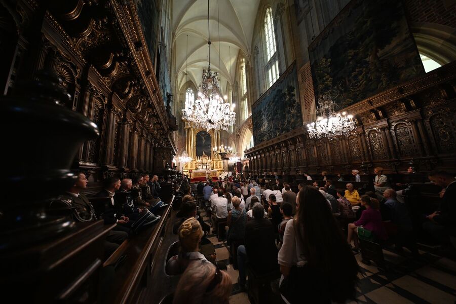 Krakowskie obchody Święta Wojska Polskiego. Fot. Janusz Ślęzak (IPN)