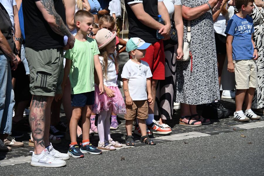 Krakowskie obchody Święta Wojska Polskiego. Fot. Janusz Ślęzak (IPN)