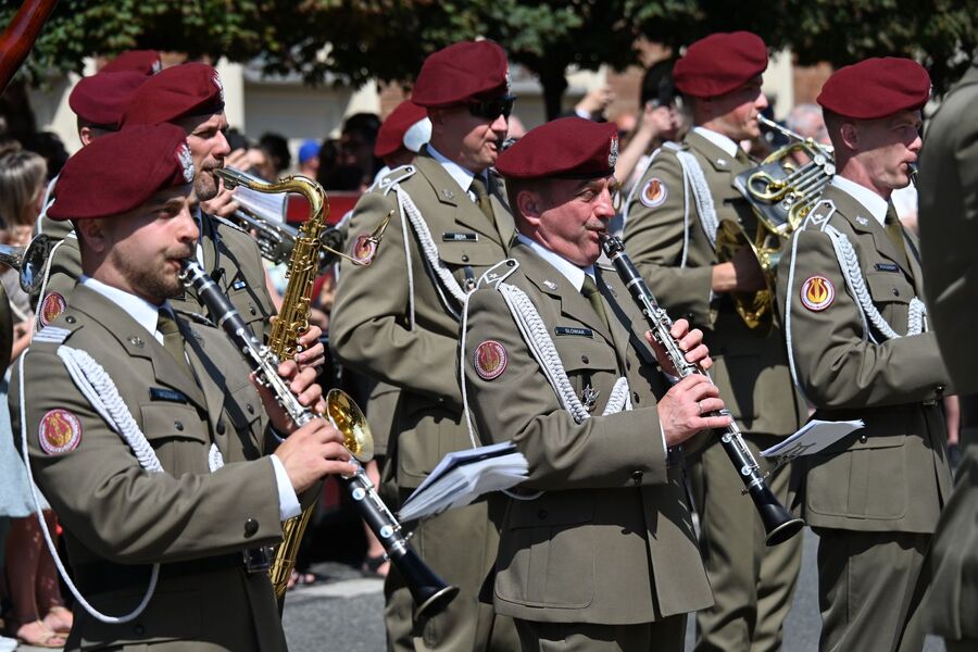 Krakowskie obchody Święta Wojska Polskiego. Fot. Janusz Ślęzak (IPN)
