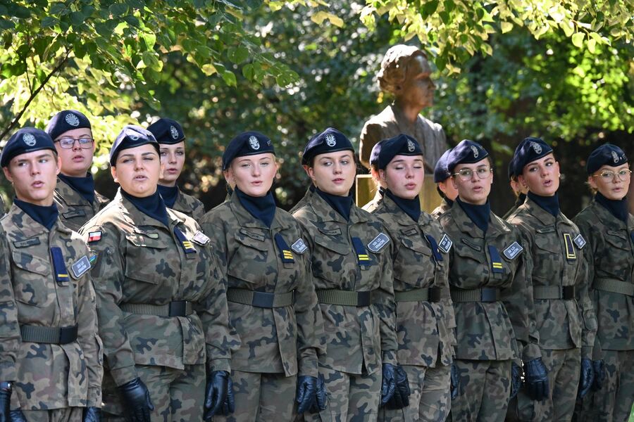 79. rocznica śmierć „Inki”. Uroczystość w Krakowie. Fot. Janusz Ślęzak (IPN)