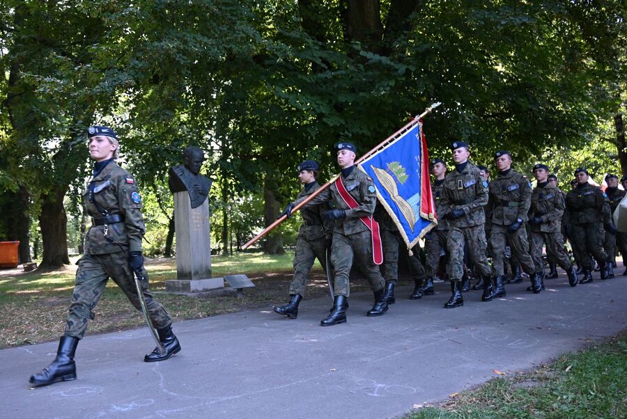 79. rocznica śmierć „Inki”. Uroczystość w Krakowie. Fot. Janusz Ślęzak (IPN)