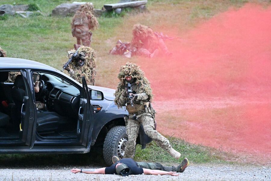 XIV nocny marsz śladami gen. Nila. Fot. Janusz Ślęzak (IPN)