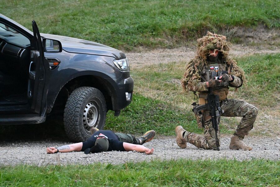 XIV nocny marsz śladami gen. Nila. Fot. Janusz Ślęzak (IPN)