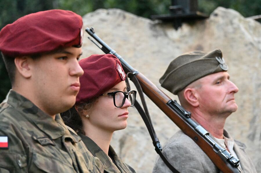 XIV nocny marsz śladami gen. Nila. Fot. Janusz Ślęzak (IPN)