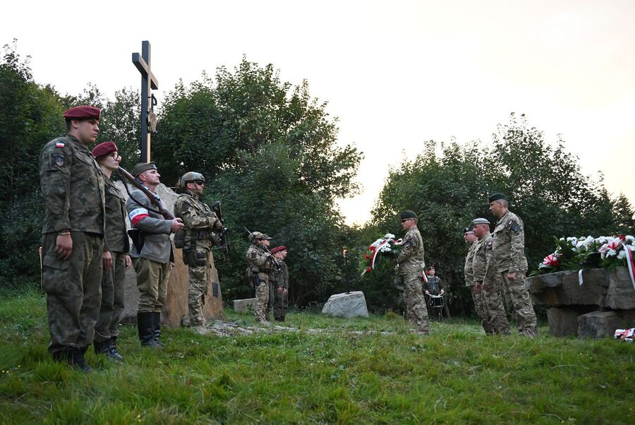 XIV nocny marsz śladami gen. Nila. Fot. Janusz Ślęzak (IPN)