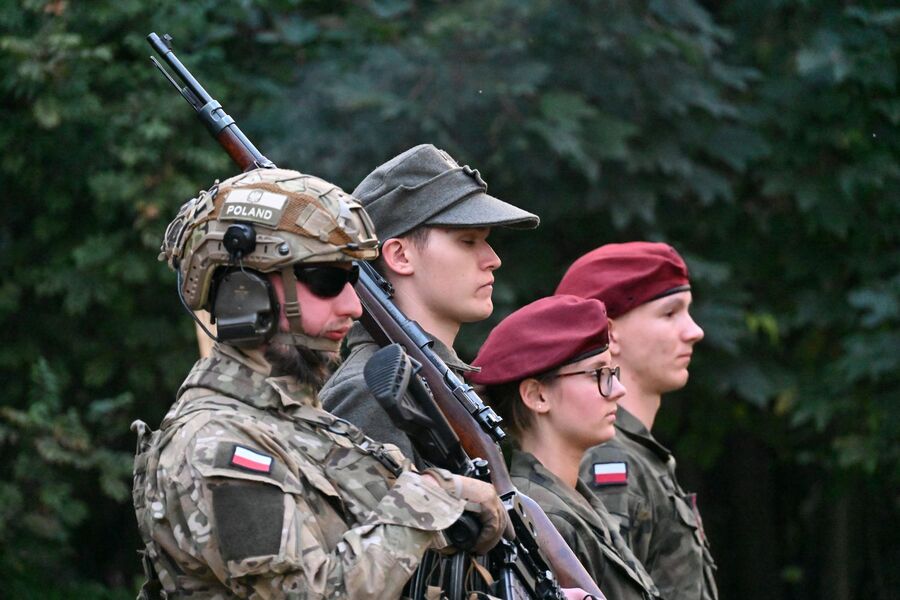 XIV nocny marsz śladami gen. Nila. Fot. Janusz Ślęzak (IPN)