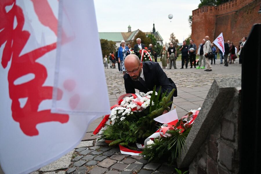 Dzień Solidarności i Wolności. Uroczystości w Krakowie. Fot. Janusz Ślęzak (IPN)