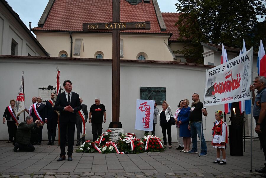 Dzień Solidarności i Wolności. Uroczystości w Krakowie. Fot. Janusz Ślęzak (IPN)