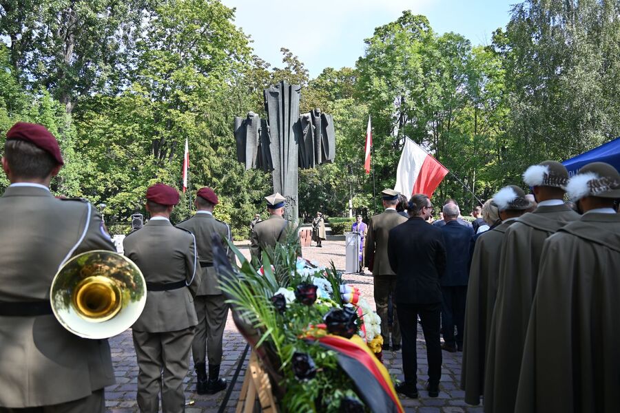 Krakowskie uroczystości 1 września 2025 r. Fot. Janusz Ślęzak (IPN)