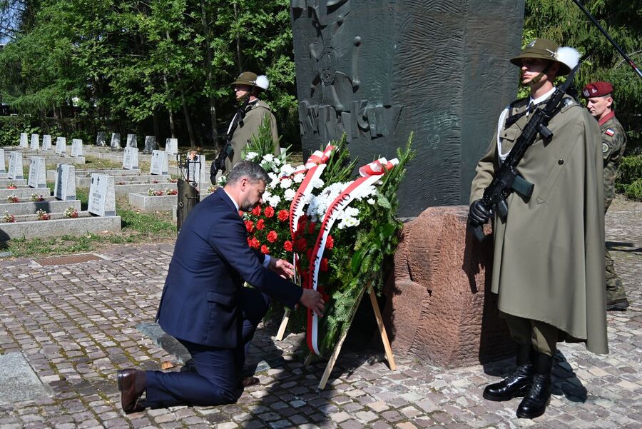 Krakowskie uroczystości 1 września 2025 r. Fot. Janusz Ślęzak (IPN)