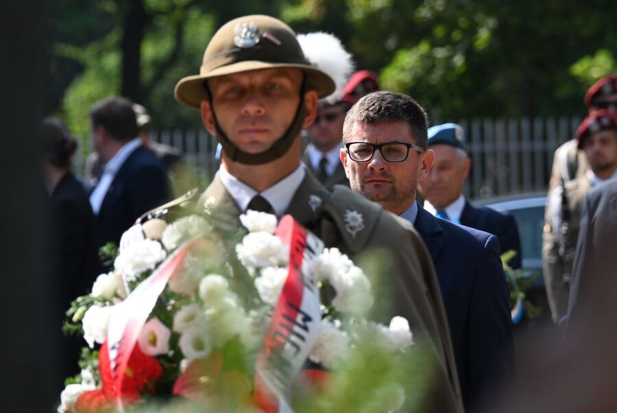 Krakowskie uroczystości 1 września 2025 r. Fot. Janusz Ślęzak (IPN)