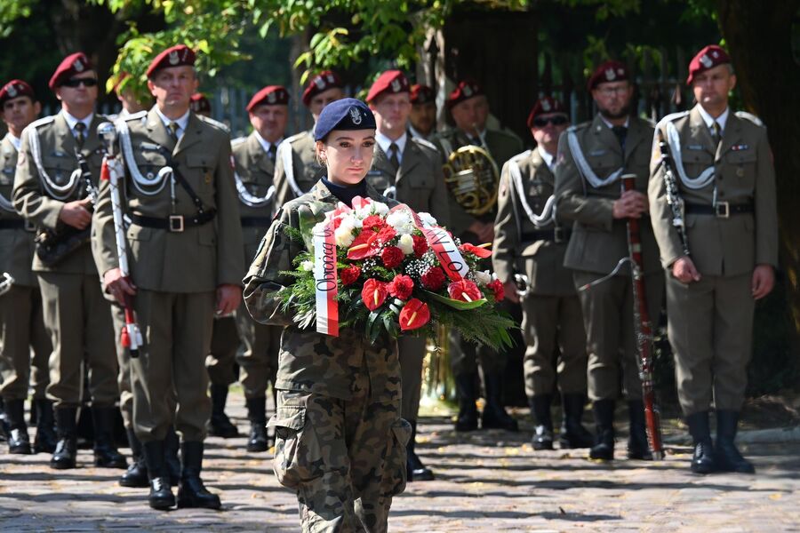 Krakowskie uroczystości 1 września 2025 r. Fot. Janusz Ślęzak (IPN)
