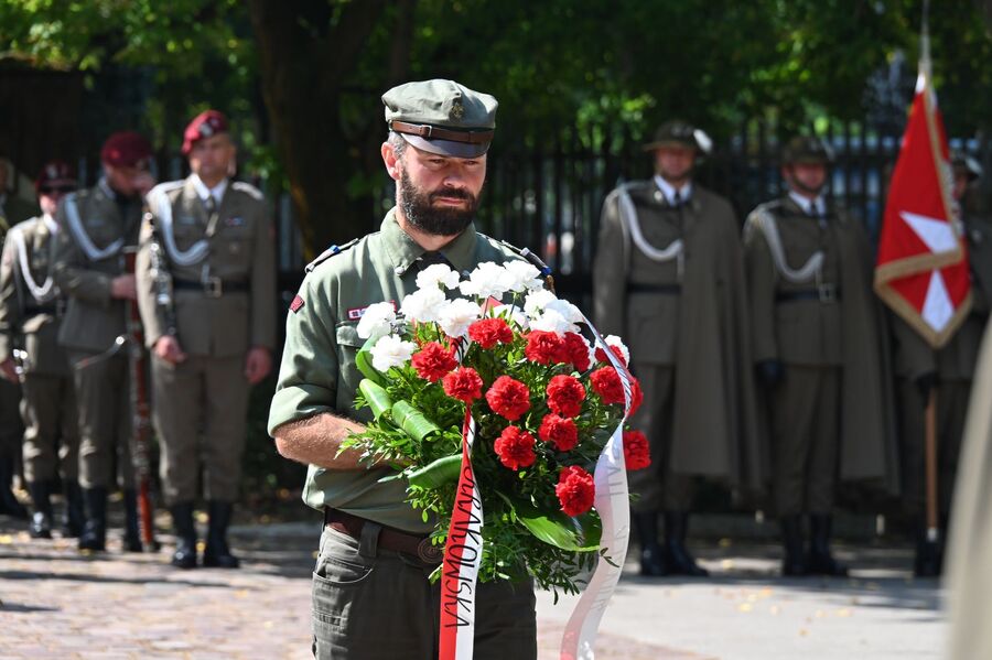 Krakowskie uroczystości 1 września 2025 r. Fot. Janusz Ślęzak (IPN)