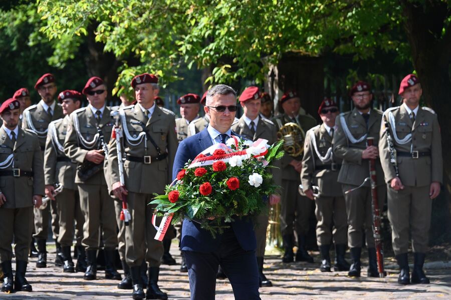 Krakowskie uroczystości 1 września 2025 r. Fot. Janusz Ślęzak (IPN)