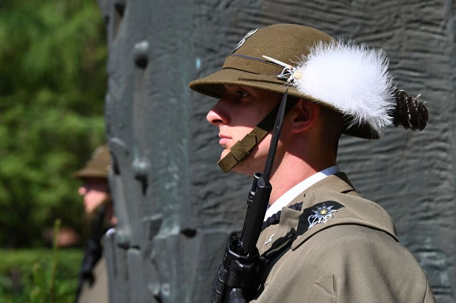 Krakowskie uroczystości 1 września 2025 r. Fot. Janusz Ślęzak (IPN)