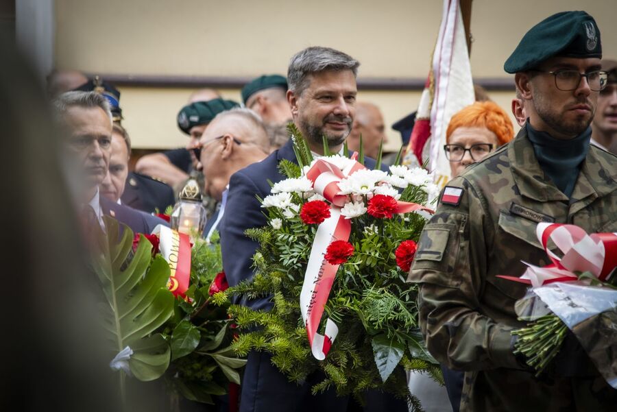 86. rocznica wybuchu II wojny światowej. Uroczystość w Tarnowie. Fot. Agnieszka Masłowska (IPN)