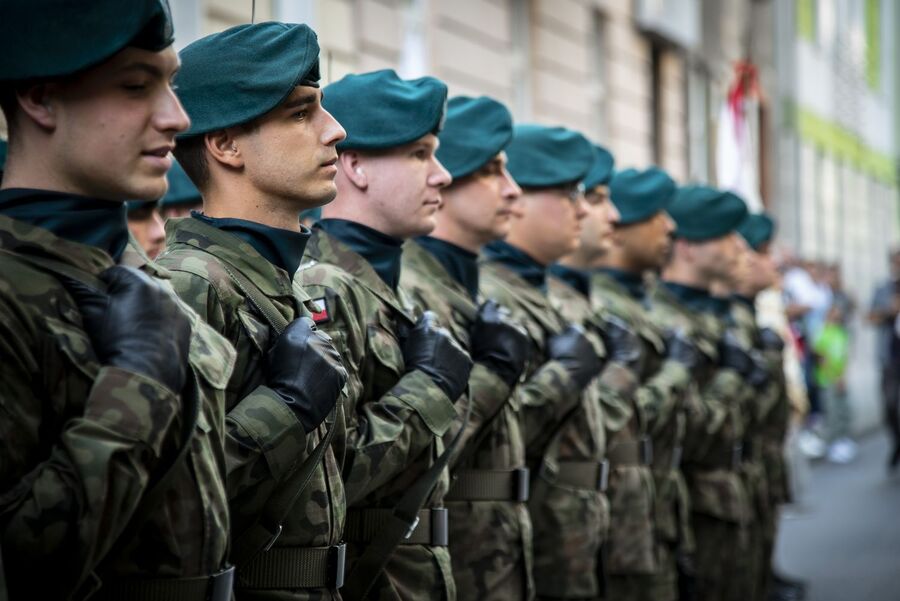 86. rocznica wybuchu II wojny światowej. Uroczystość w Tarnowie. Fot. Agnieszka Masłowska (IPN)