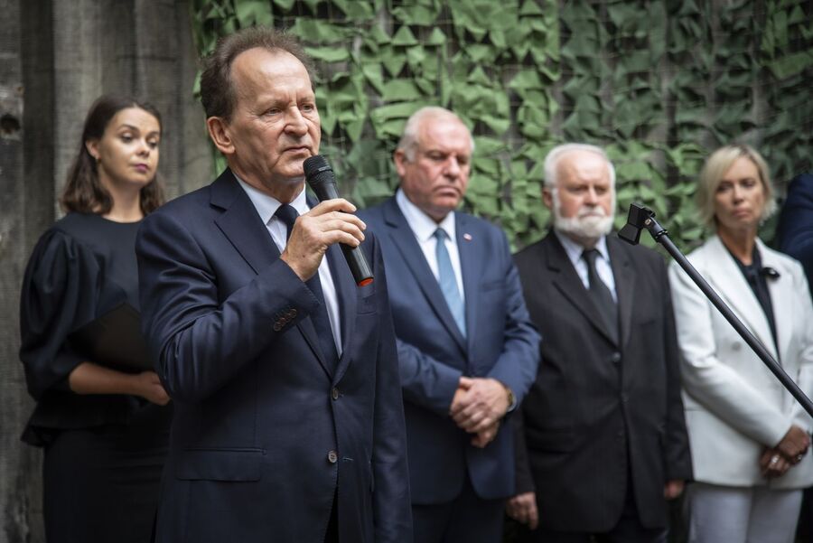 86. rocznica wybuchu II wojny światowej. Uroczystość w Tarnowie. Fot. Agnieszka Masłowska (IPN)