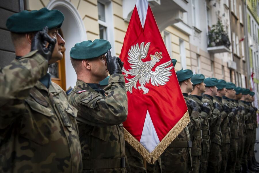 86. rocznica wybuchu II wojny światowej. Uroczystość w Tarnowie. Fot. Agnieszka Masłowska (IPN)