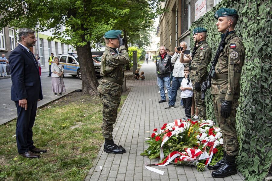 86. rocznica wybuchu II wojny światowej. Uroczystość w Tarnowie. Fot. Agnieszka Masłowska (IPN)