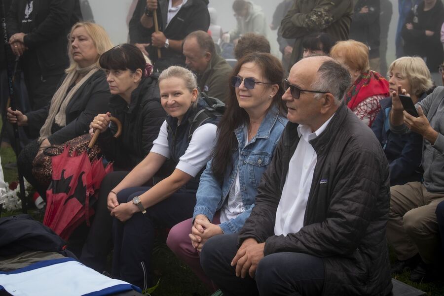 Uroczystość na Hali Łabowskiej. Fot. Agnieszka Masłowska (IPN)