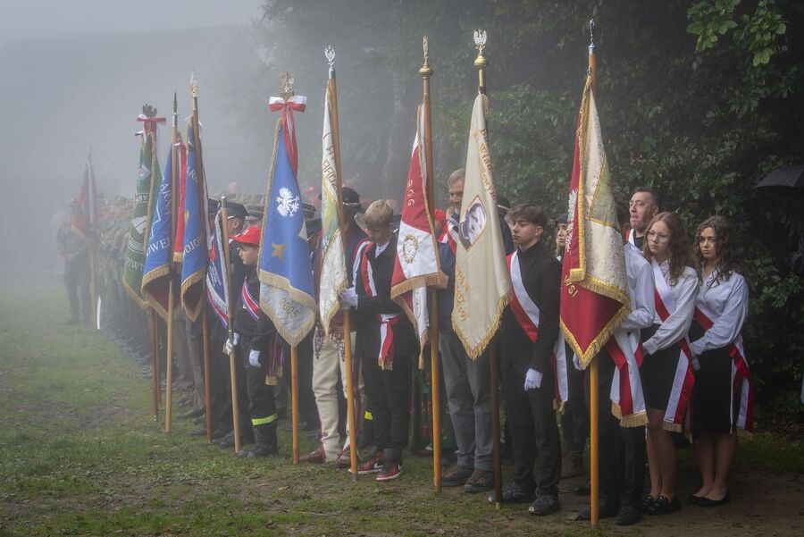 Uroczystość na Hali Łabowskiej. Fot. Agnieszka Masłowska (IPN)