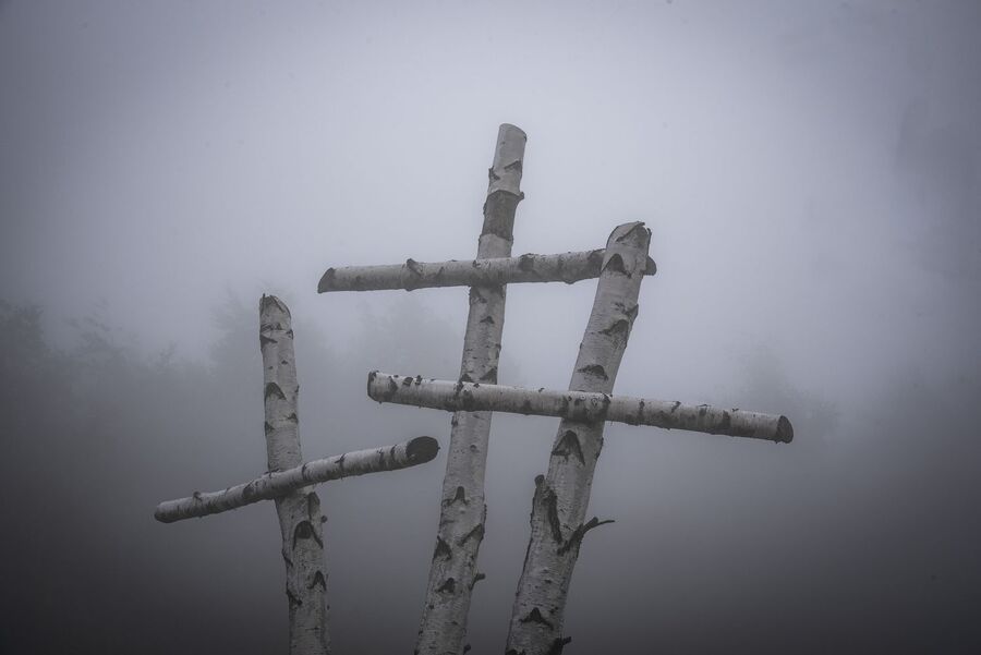 Uroczystość na Hali Łabowskiej. Fot. Agnieszka Masłowska (IPN)