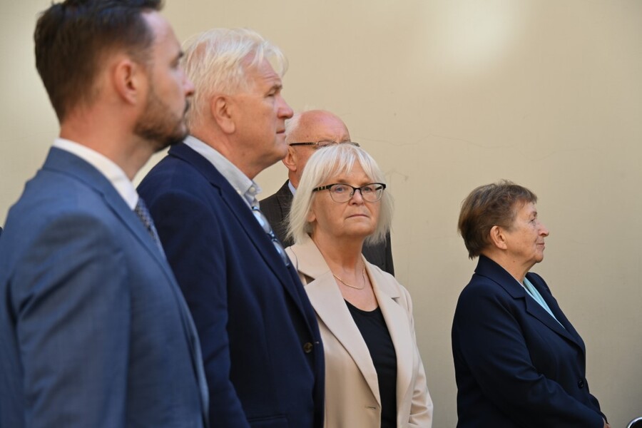 Uroczystość w rocznicę wyroków w procesie działaczy WiN i PSL. Fot. Żaneta Wierzgacz (IPN)