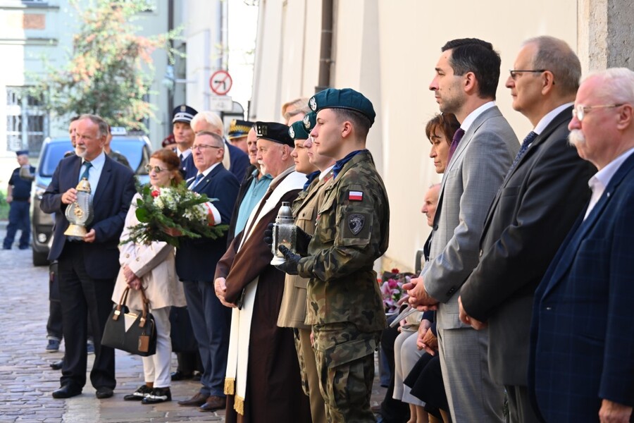Uroczystość w rocznicę wyroków w procesie działaczy WiN i PSL. Fot. Żaneta Wierzgacz (IPN)